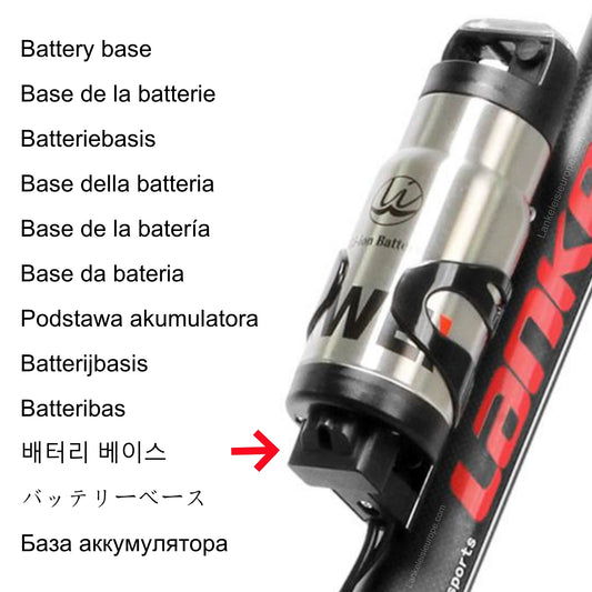 Battery Mount for the Lankeleisi S600 E-Bike